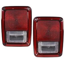 2Pc Tail Light Set For 2007-2018 Jeep Wrangler Left and Right Tail Lamps Pair picture