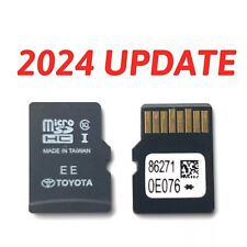 LATEST UPDATE 2024 GPS NAVIGATION MICRO SD CARD TOYOTA OEM 86271 0E076 USA/CA picture