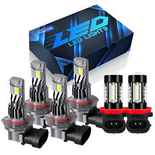 AUIMSOCO 6x LED Headlight Bulb High Low+Fog Light For Chevy Colorado 2004-2008 picture