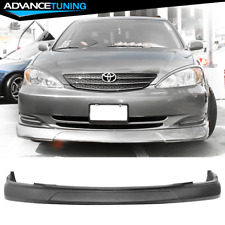 Fits 02-03 Toyota Camry Sedan VIP Style Front Bumper Lip Spoiler - Unpainted PU picture