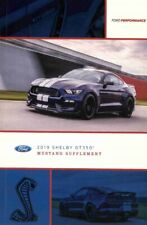 2019 Ford Shelby GT350 Mustang Owners Manual Supplement User Guide picture