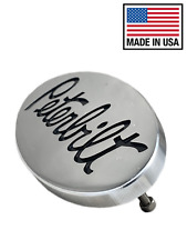 Peterbilt Logo Name Emblem Plate Custom CNC Aluminum Hood Side Grille Fender picture