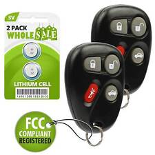 2 Replacement For 2004 2005 Cadillac Deville Key Fob Remote picture