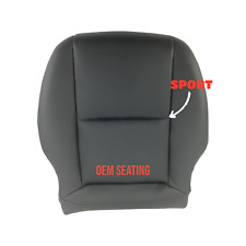 Fits 2008-2015 Mercedes Benz GLK 250 350 SPORT Driver Leather Seat Cover Black picture