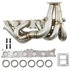 T3 T4 Top Mount Twin Scroll Single Turbo Exhaust Manifold N54 135i 335i 535i Z4 picture