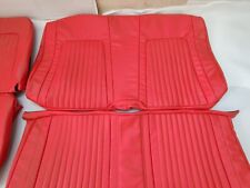 1967-69 Chevrolet Camaro Synthetic Leather Seat Covers (Rear) picture