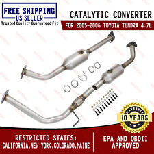For 2005-2006 Toyota Tundra 4.7L Both Side Catalytic Converters OBDII picture