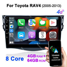 4G+64G Android 13 Carplay Car Radio 8 Core For Toyota RAV4 2007-2012 GPS Navi 4G picture
