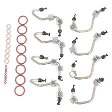 8x Fuel Injector Install Kit with Injector Line for Ford F250-F550 6.4 2008-2010 picture