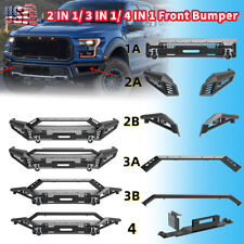 DIY 2 IN 1/ 3 IN 1/ 4 IN 1 Front Bumper Assembly For 2018 2019 2020 Ford F-150 picture