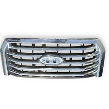 New Take Off OEM Ford F-150 2015 2016 2017 Front Chrome Grille Without Camera picture