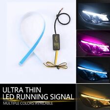 2x 60cm Switchback Headlight LED Strip DRL Daytime Light For Audi-Style Tube picture