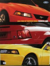 2004 Ford SVT Mustang Cobra Data Sheet Specifications Cardstock Original picture