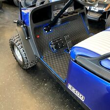 Xtreme Mats EZGO Golf Cart Mat, Full Coverage Floor Liner -BLUE- Fits TXT, S4 picture