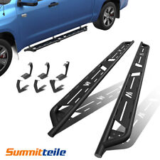 2X Running Boards Side Step Nerf Bars For 2007-2021 Toyota Tundra Double Cab picture