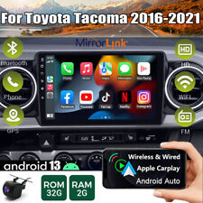 Apple CarPlay For Toyota Tacoma 2016-2021 Car Radio Stereo GPS Navi Android 13 picture