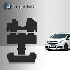 ToughPRO Floor Mats + 3rd Row Black For Honda Odyssey 7 Seater 2011-2017 picture