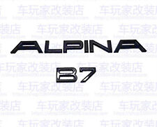 Gloss Black Customized For Alpina B7 Car Trunk Emblem Badge Decal B3 B4 B5 B6 B7 picture