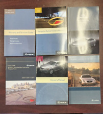 2007 07 LEXUS IS350 IS250 NAVIGATION OWNER'S MANUAL SET BOOK -   OM584 picture