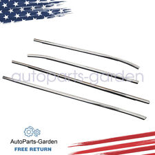 For Nissan Murano S Sport 3.5L 2016 Outside WIndow Moulding Weatherstrips 4pcs picture