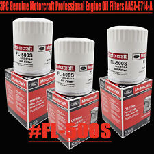 3PCS Genuine Motorcraft Professional Engine Oil FilterS FL-500S AA5Z-6714-A picture