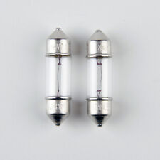 Stanley A3022C 12V 5W T8X29 Clear Auto Bulb, Made in Japan Quantity=2 Bulbs picture