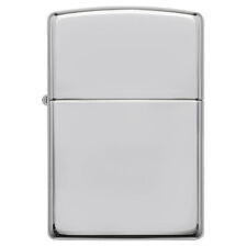 Zippo Windproof Lighter High Polish Sterling Silver Finish Classic Case picture