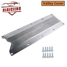 for LS Swap LS1/LS6 4.8 5.3 5.7 6.0 Polished Aluminum Finned Valley Cover Silver picture
