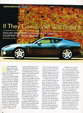 2003 Aston Martin DB7 Zagato - Classic Article D40 picture