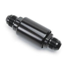 Russell Fuel Filter | Black | 3-1/4in Length 1-1/4in dia. -8 Male Inlet/Outlet picture