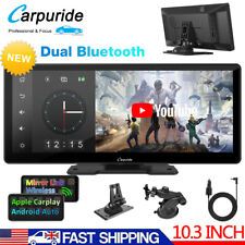 Carpuride W103PRO Portable Car Stereo Wireless Apple CarPlay and Android Auto picture