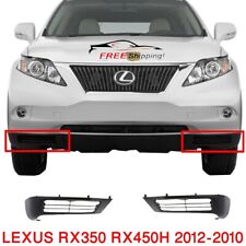 New Bumper Cover For 2010-2012 LEXUS RX350 RX450H Front Left Right Set of 2 picture