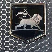 Lion of Judah Domed CHROME Emblem Metallic 3D Sticker 2