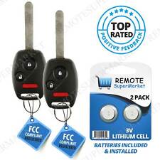 2 Car Key Fob Entry Remote For 2007 2008 2009 2010 2011 2012 2013 Honda CRV CR-V picture