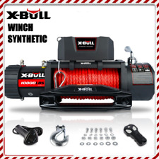 X-BULL 10000LB Electric Winch Synthetic Rope Towing Trailer Truck SUV Off-Road picture