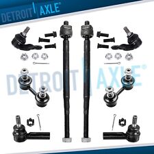 for 93-95 Toyota Corolla Geo Prizm 8pc Lower Ball Joint Tie Rod Front Sway Bar picture