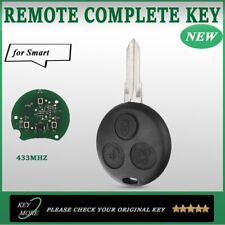 433Mhz Remote Car Key For Mercedes-Benz Smart Fortwo 450 City Coupe Roadster 3B picture
