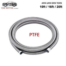 4AN/6AN/8AN/10AN Braided Oil/Gas/Fuel Hose Brake Line PTFE Tube Hose Line picture