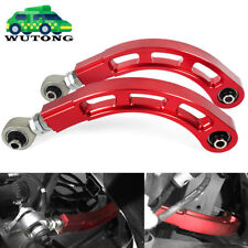 For 2018-2022 Honda Accord 1 Pair Adjustable Rear Bearing Camber Arm Kit Red picture