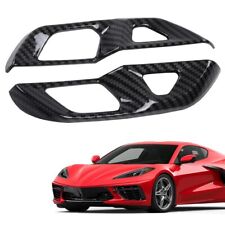 Fit For 2020-2023 Chevy Corvette C8 Door Lock Switch Covers Button Trim Bezels picture