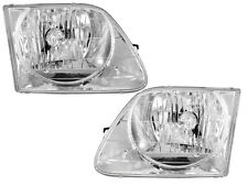 For 97-04 F150 F250 Lightning 97-02 Expedition Headlamp Pair Driver + Passenger picture