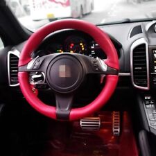 Authentic Leather Steering Wheel Protective Cover for Porsche 911 2012-2015 picture