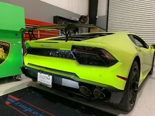 Lamborghini Huracan LP610-4 LP580-2 Carbon Fiber Rear Wing BOLT ON  picture