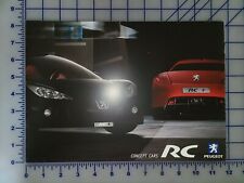 2002 Peugeot RC Concept Car Brochure Folder picture