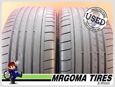 SET OF 2 DUNLOP SP SPORT MAXX GT RO1 XL 275/35/21 USED TIRES 70% LIFE 2753521 picture