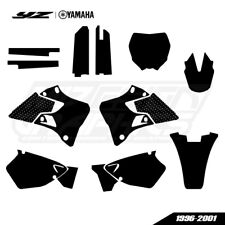 Graphics template YAMAHA YZ 125-250 2T 1996-2001 vector AI. PDF (escala 1:1) picture
