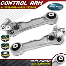 2pc Front Lower Rearward Control Arm for Jaguar S-Type 03-08 XF 09-15 XJ8 XKR picture