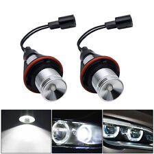2x White LED Angel Eye Halo Ring Light Bulbs Lamp Fit For BMW E39 E60 E53 X5 picture