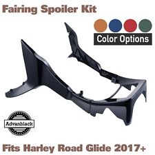 Advanblack Color Matched Fairing Spoiler Kit Fits for 2017+ Harley Road Glide picture