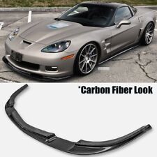 ZR1 Style Carbon Fiber Front Bumper Lip Splitter For 05-13 Corvette C6 Z06 | EOS picture